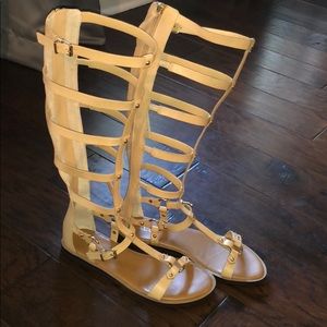 Aldo “Leola” Nude Gladiator Sandals